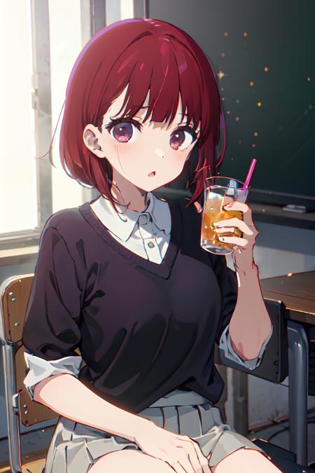 00105-2972648794-masterpiece, 1girl, solo, kana_arima_(oshinoko_),classroom, sitting, drink,soda,.png